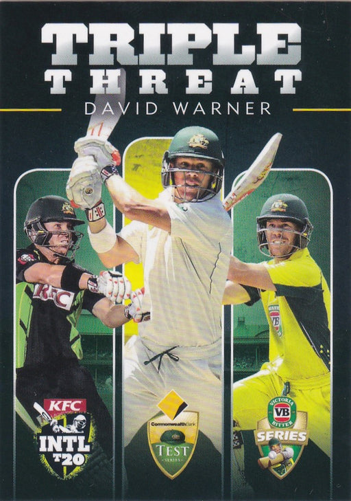 David Warner, Case card, 2016-17 TapnPlay BBL CA Cricket