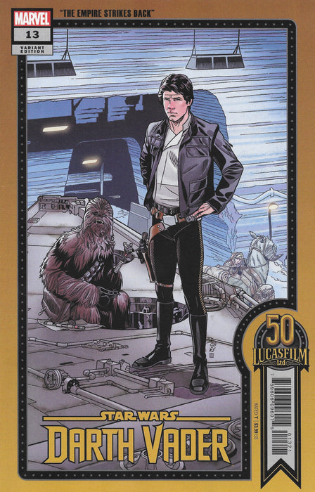 Star Wars Darth Vader #13 Comic, LucasFilms 50th Anniversary Variant
