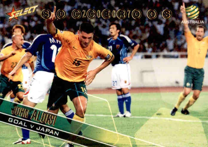 John Aloisi, #SR30, Socceroos, 2007 Select A-League Soccer
