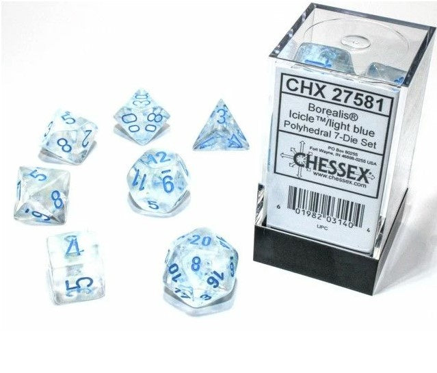 CHX 27581 Borealis Polyhedral Icicle/Light Blue Luminary 7-Die Set