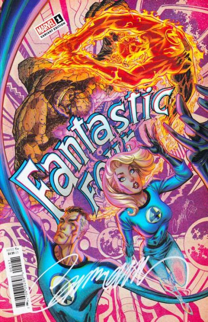 Fantastic Four, Vol 7, #1 Anniversary Trade Dress Variant Comic