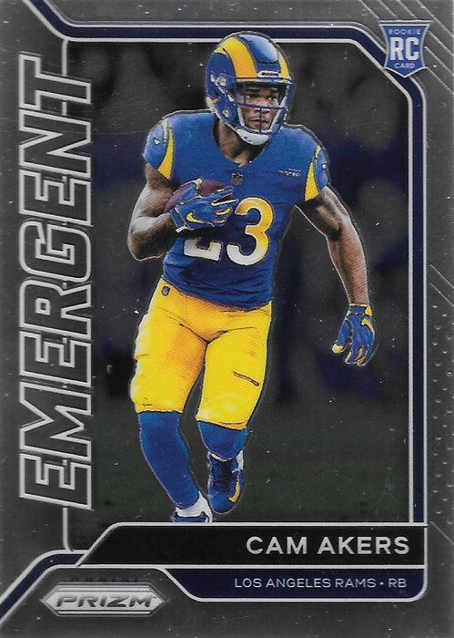 Cam Akers, Emergent, 2020 Panini Prizm Football NFL