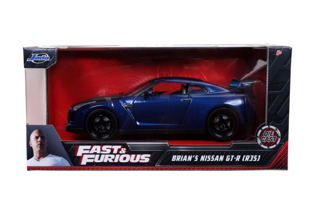 Fast & Furious - Brian's 2009 Nissan GT-R (R35) 1:24 Scale Diecast Vehicle