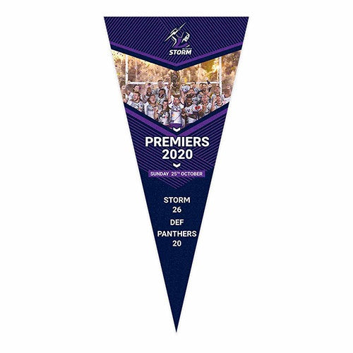 2020 MELBOURNE STORM PREMIERSHIP PENNANT