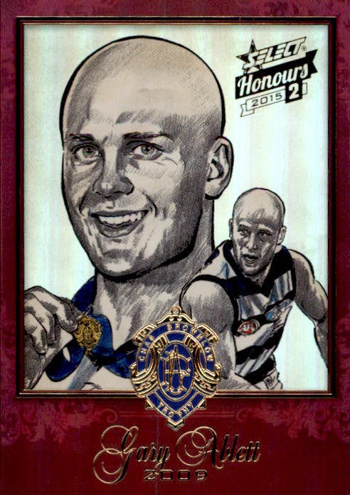 Gary Ablett, Brownlow Sketch, 2014 Select AFL Honours 2