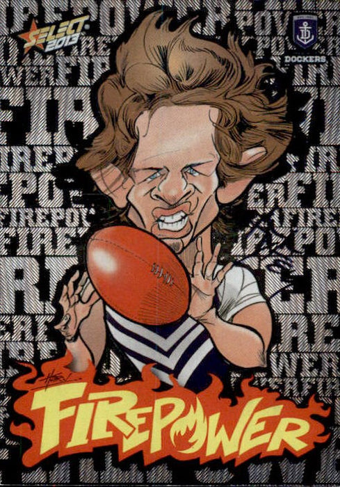 Nat Fyfe, Firepower Caricatures, 2013 Select AFL Champions