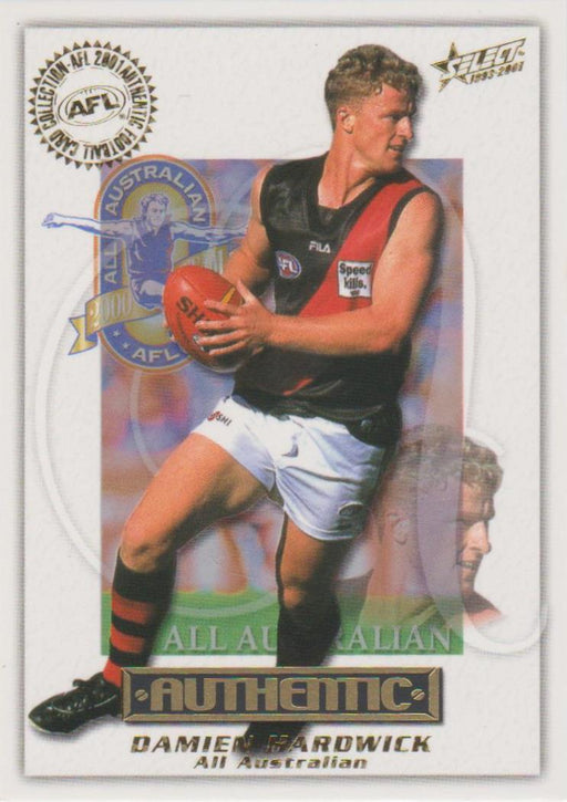 Damien Hardwick, All Australian, 2001 Select AFL Authentic