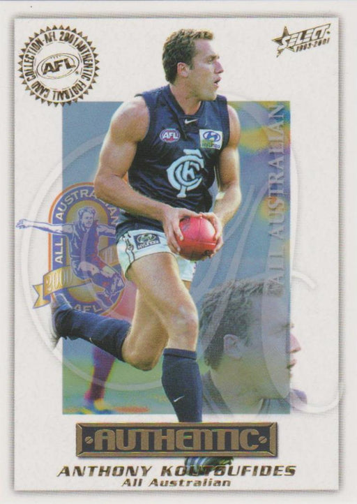 Anthony Koutoufides, All Australian, 2001 Select AFL Authentic