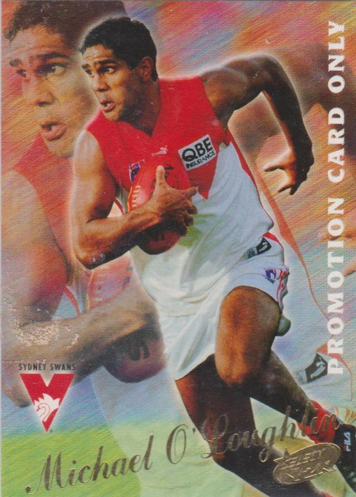 Michael O'Loughlin, Promo card, 2000 Select AFL Y2K