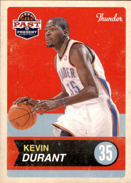 Kevin Durant, 2011-12 Panini Past & Present Basketball NBA