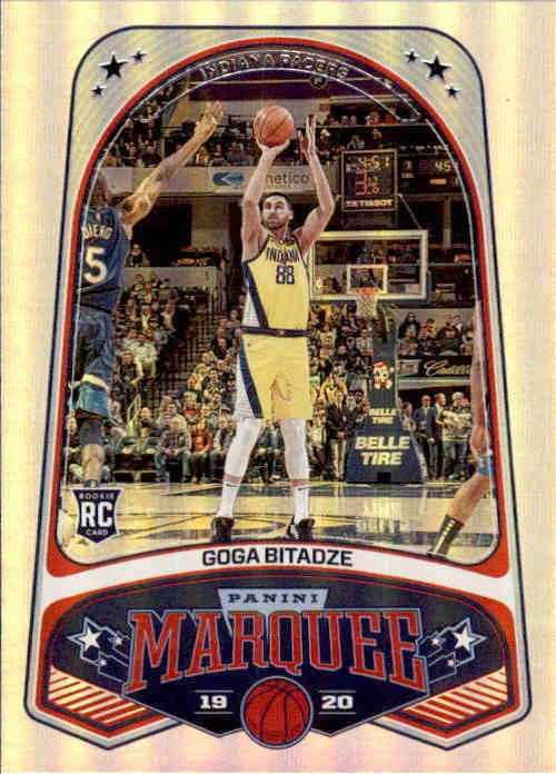 Goga Bitadze, RC, Marquee, 2019-20 Panini Chronicles NBA Basketball