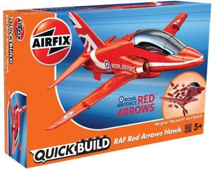 AIRFIX QUICKBUILD RAF RED ARROWS HAWK