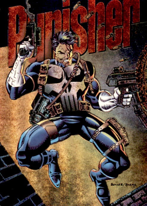 Punisher, Power Blast, 1994 Fleer Marvel Universe