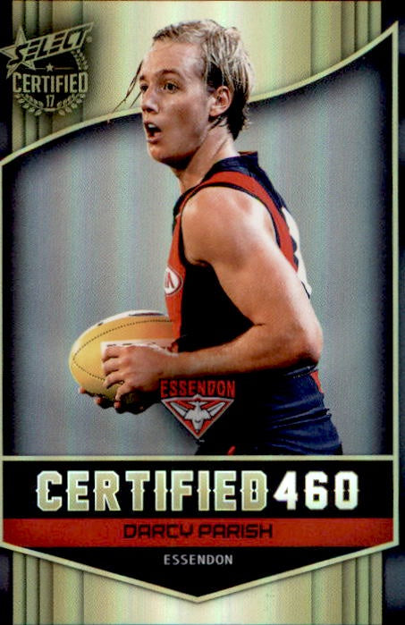 Darcy Parish, Certified 460, 2017 Select AFL Certified