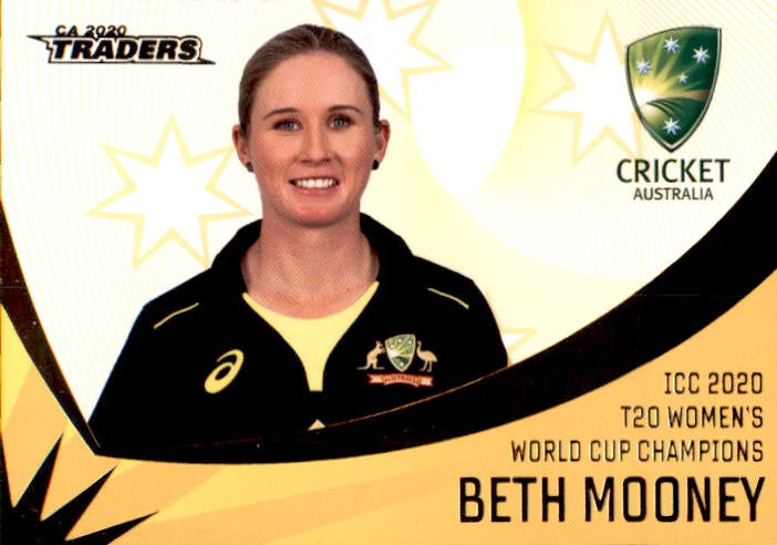 Beth Mooney, 2020 T20 World Champions, 2020-21 TLA Cricket Australia and BBL