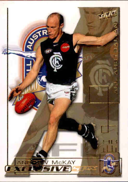 Andrew McKay, All Australian, 2002 Select AFL Exclusive SPX