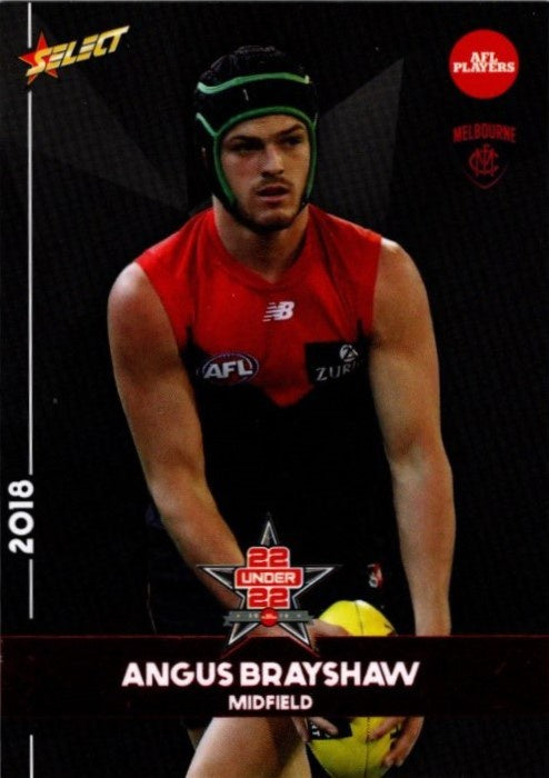 Angus Brayshaw, 2018 Select AFL Under 22