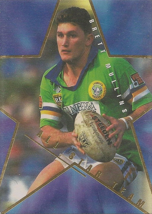 Brett Mullins, All Star Team, 1996 Dynamic NRL Series 1
