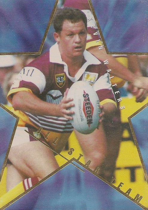Kevin Walters, All Star Team, 1996 Dynamic NRL Series 1