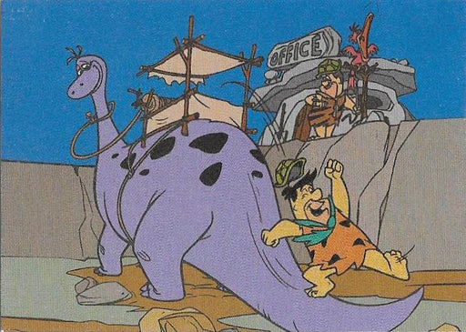 Return of The Flintstones, Tekchrome insert, 1994 Cardz (NS)