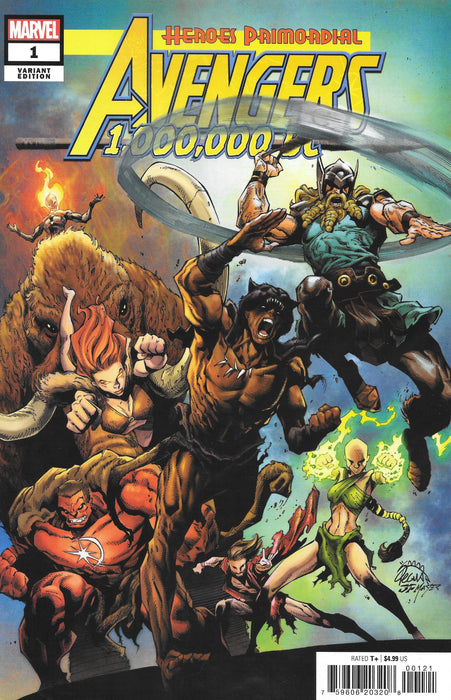 Avengers 1,000,000 BC, #1 Stegman Variant Comic