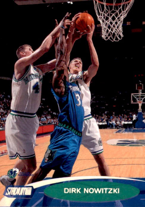 Dirk Nowitzki, 2000-01 Topps Stadium Club Basketball NBA