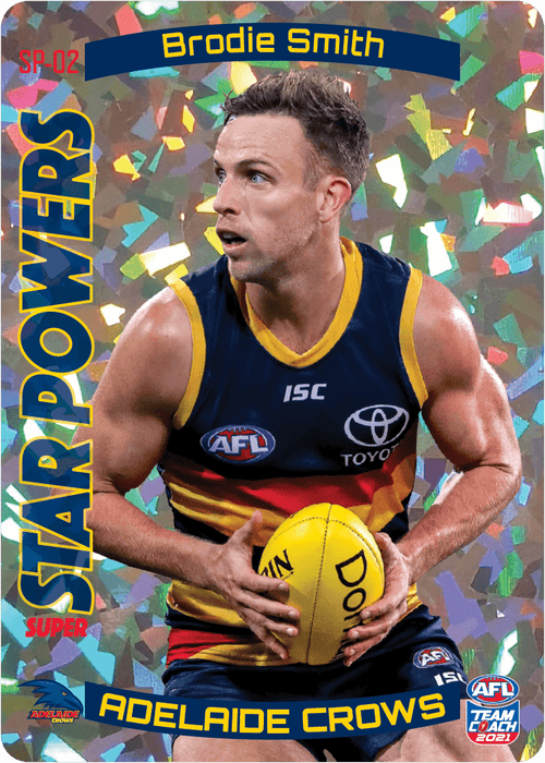 Brodie Smith Star Powers 2021 Teamcoach AFL Ja Ja s Collectables