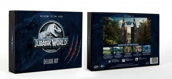 JURASSIC WORLD - DELUXE KIT - COLLECTORS BOX