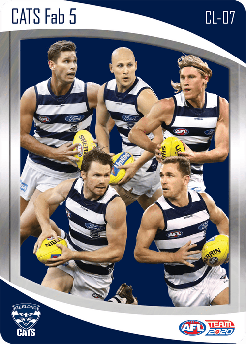 Geelong Cats, Fab 5 Checklist, 2020 Teamcoach AFL