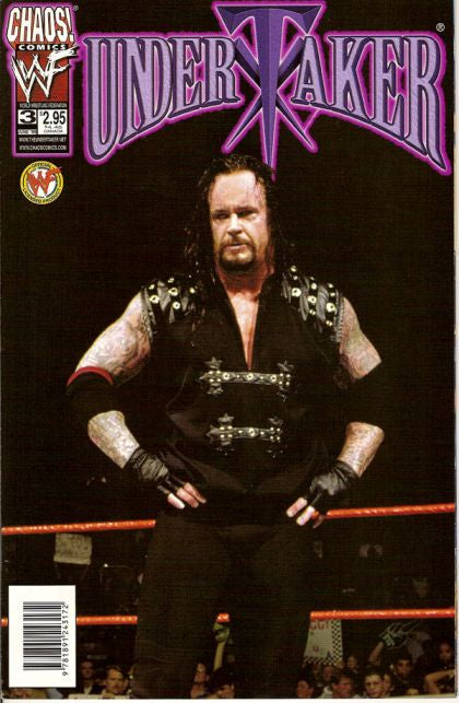 Undertaker WWF, #3 Photo Cover Comic