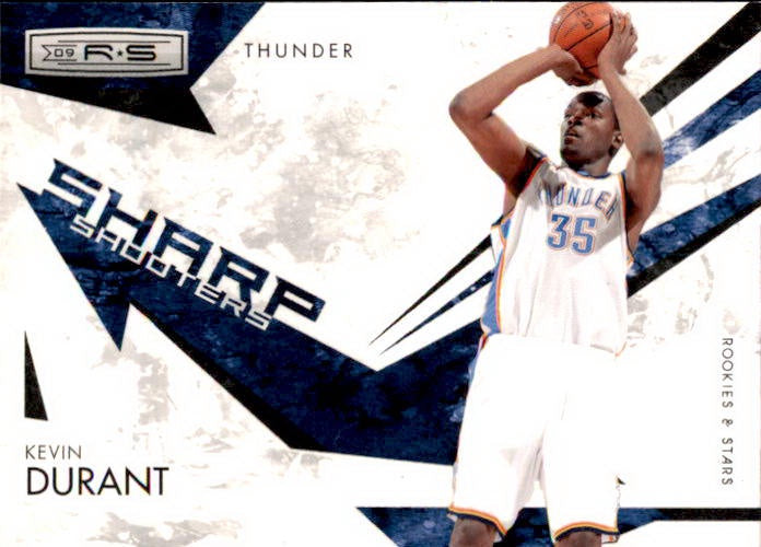 Kevin Durant, Sharp Shooters, 2009-10 Panini Rookies & Stars Basketball NBA