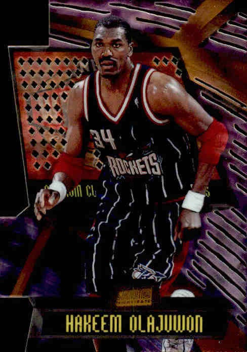 Hakeem Olajuwon, Triumvirate Luminous, 1998-99 Topps Stadium Club Basketball NBA