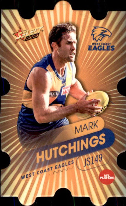 JS149 Mark Hutchings, Jigsaw, 2020 Select AFL Footy Stars