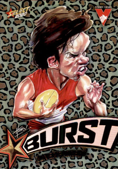 Oliver Florent, Leopard Starburst, 2020 Select AFL Footy Stars