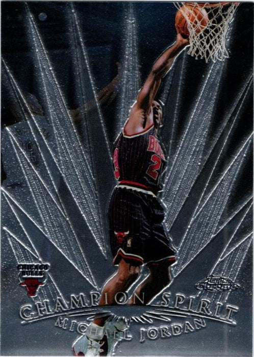 Michael Jordan, Champion Spirit, 1999 Topps Chrome Basketball NBA