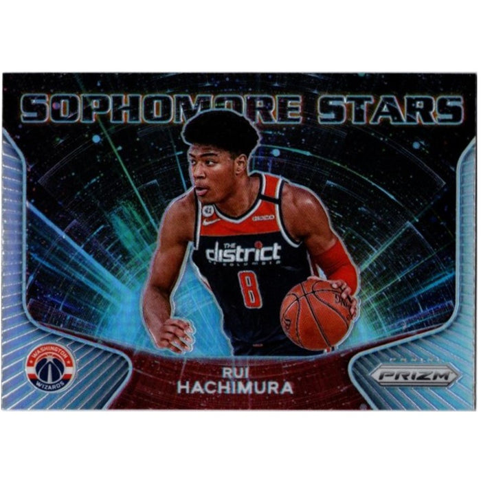 Rui Hachimura, Sophomore Stars, Silver Prizm, 2020-21 Panini Prizm Basketball NBA