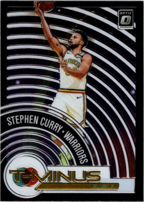 Stephen Curry, T-Minus, 2020-21 Panini Donruss Optic Basketball NBA