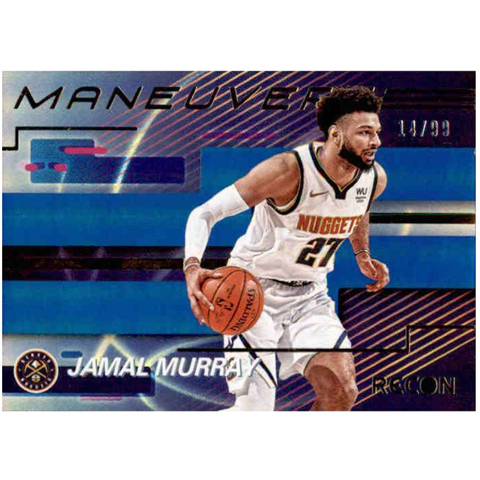 Jamal Murray, Maneuvers Blue, 2020-21 Panini Recon Basketball NBA