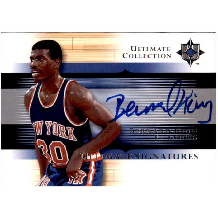 Bernard King, Ultimate Signatures, 2005-06 UD Ultimate Collection Basketball NBA