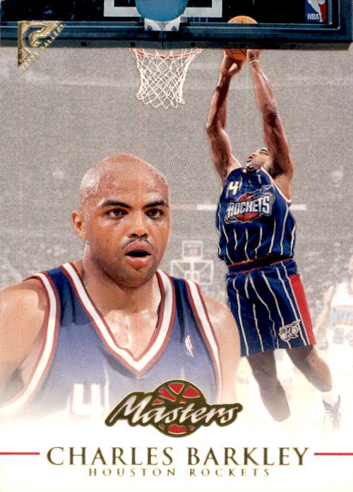 Charles Barkley, Masters, 2000-01 Topps Gallery NBA Basketball
