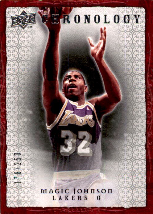 Magic Johnson, 2007-08 UD Chronology Basketball