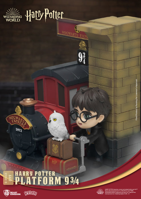 Beast Kingdom D Stage Harry Potter Platform 9 3/4 (Closed Box Packaging)