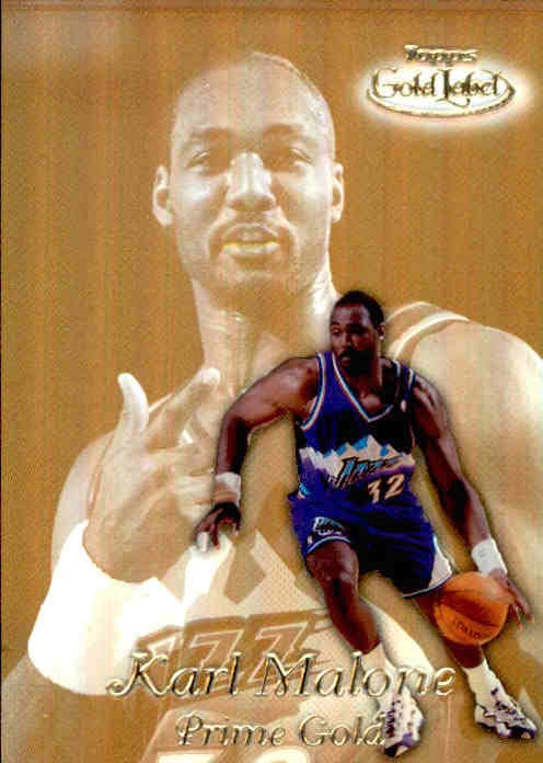 Karl Malone, Prime Gold, 1999-00 Topps Gold Label Basketball NBA