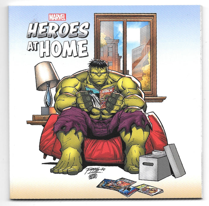 Marvel Heroes at Home Variant Cover Comic