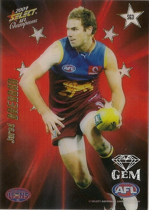 Jared Brennan, Red Gem, 2009 Select AFL Champions