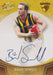 Brad Sewell, Blue Foil Signature, 2008 Select AFL Champions