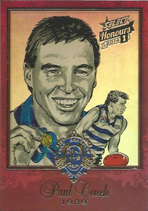 Paul Couch, Brownlow Sketch, 2014 Select AFL Honours 1