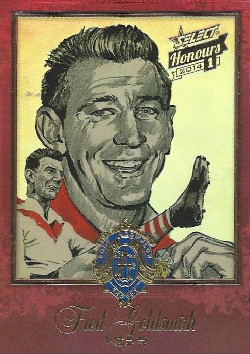 Fred Goldsmith, Brownlow Sketch, 2014 Select AFL Honours 1