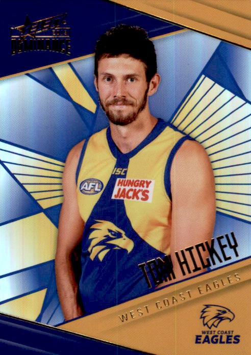 Tom Hickey, Holofoil Parallel, 2019 Select AFL Dominance
