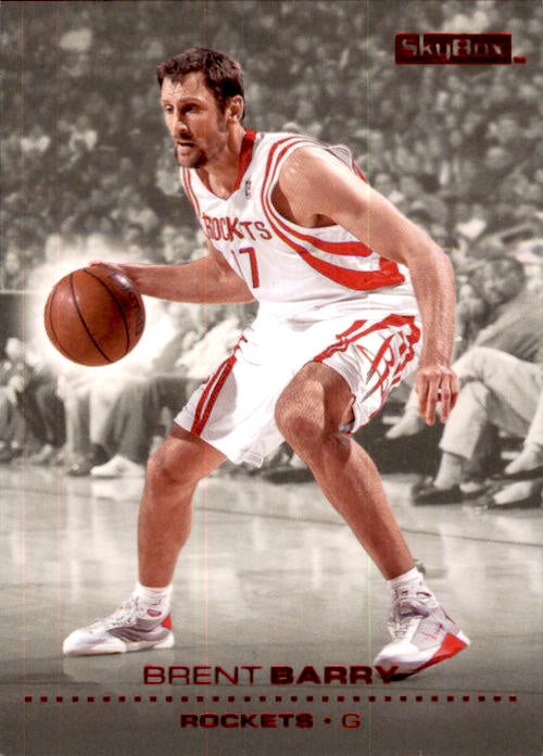 Brent Barry, Ruby, 2008-09 Skybox Basketball NBA
